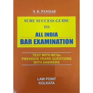 Lawpoint's Sure Success Guide to All India Bar Examination [AIBE] by S. K. Pandab